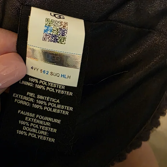 UGG Gertrude Teddy Sherpa Coat Size Small - Picture 14 of 16